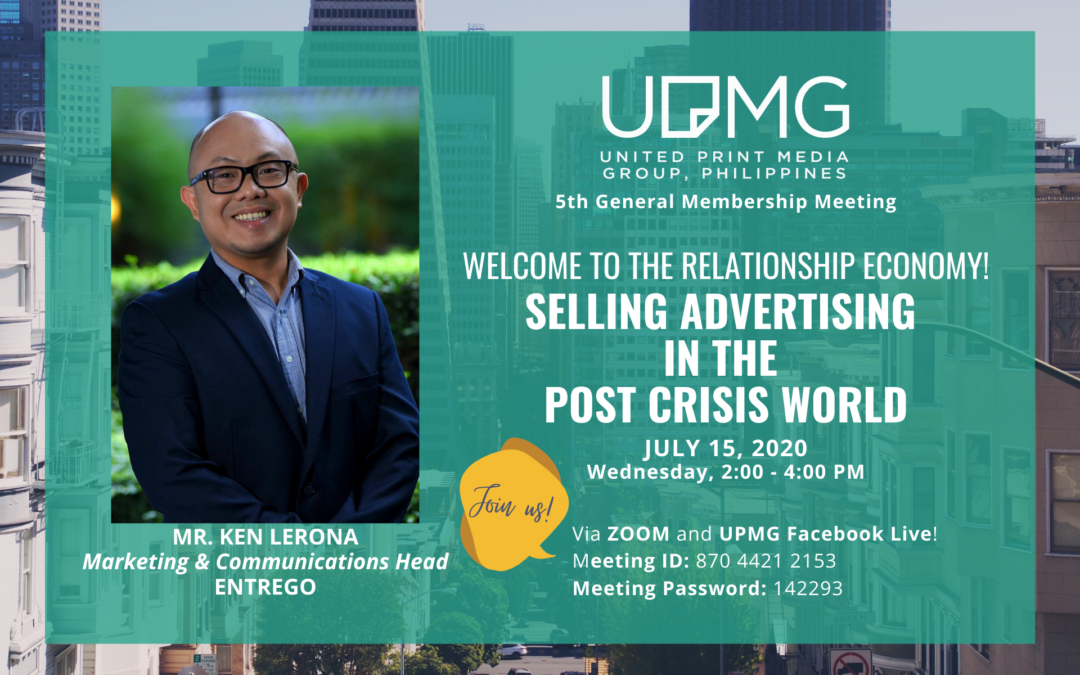 5th UPMG GMM FOCUSES ON SELLING ADVERTISING IN THE POST-CRISIS WORLD