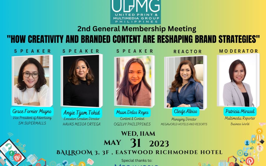 UPMG 2nd General Membership Meeting 2023